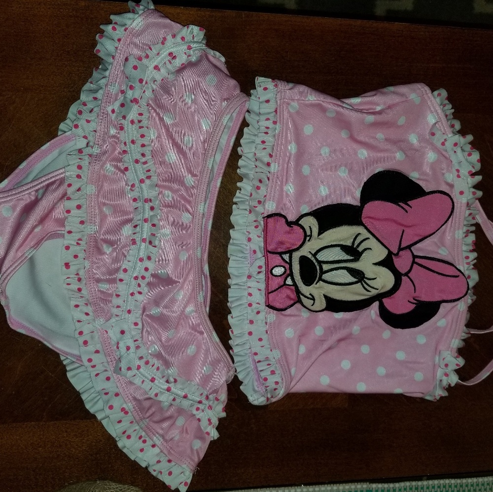 Minnie mouse swimming suit